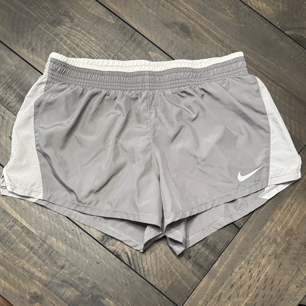 Nike Light Gray Running Shorts
